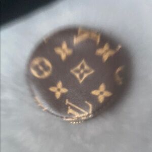 Louis Vuitton Monogram Button